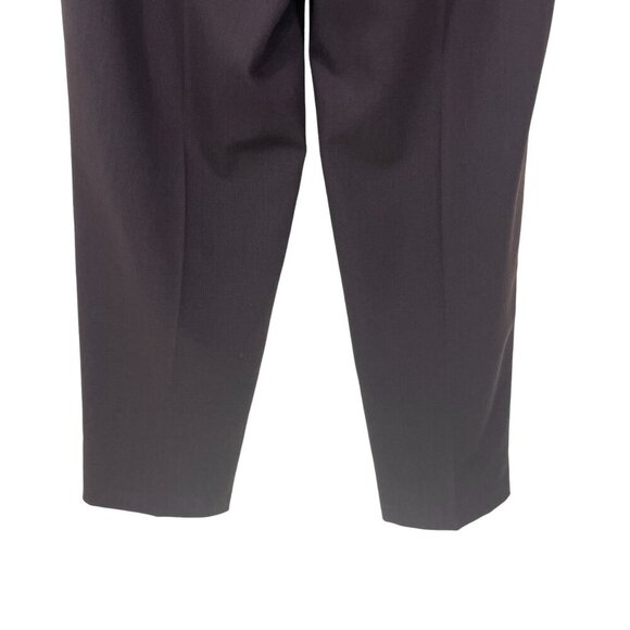 NWT Vtg 90's Lauren Ralph Lauren Women's 4P Wool Dress Pants Lined Brown Stretch - Picture 9 of 12